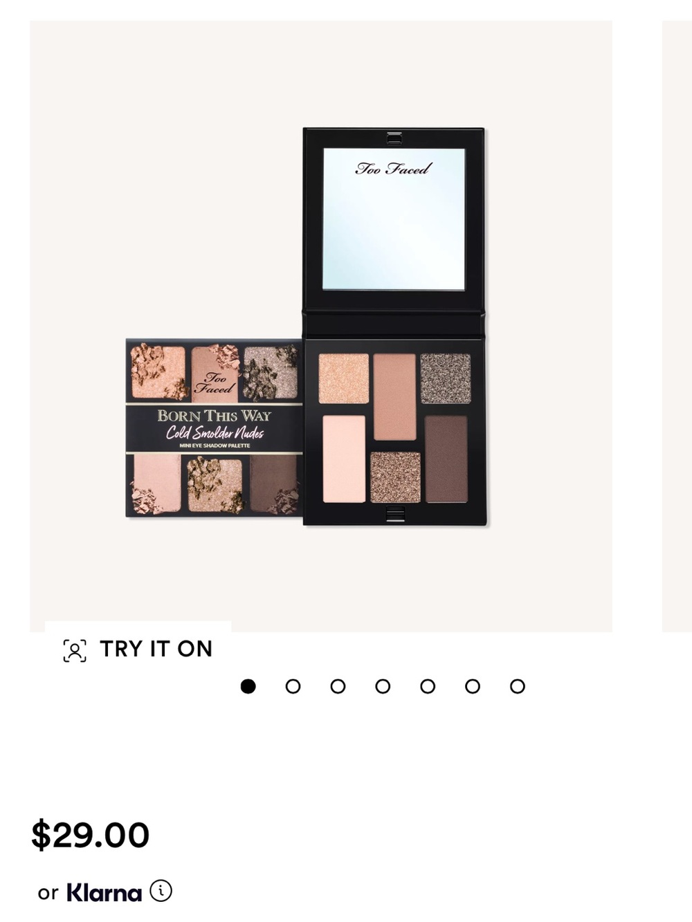 Too Faced Born This Way Shadow Palette